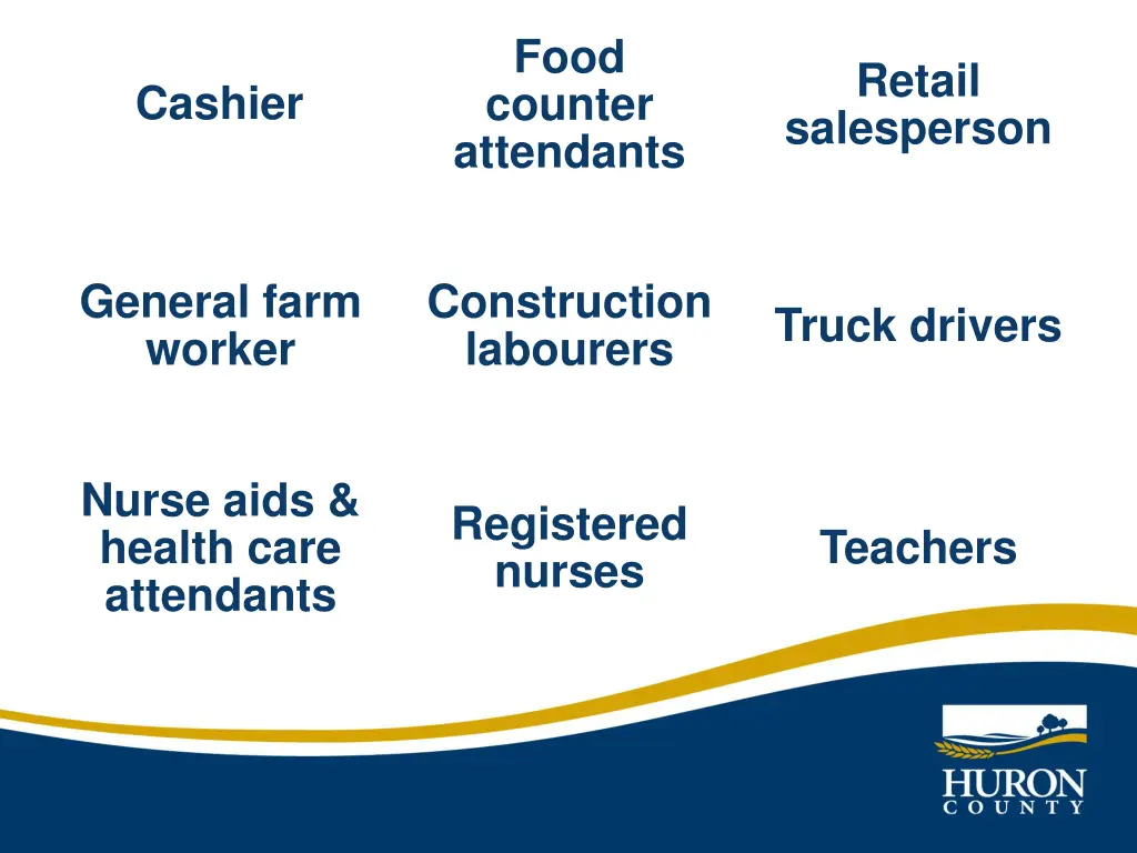 food counter attendants