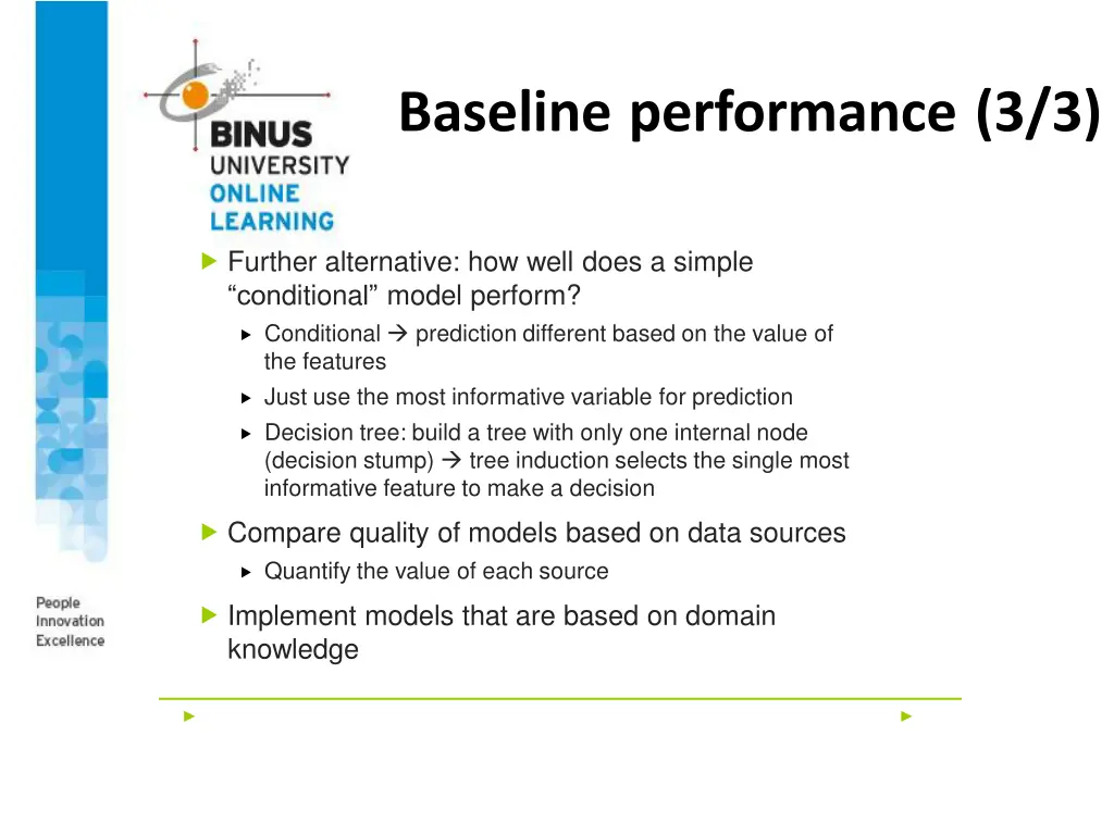 baseline performance 3 3