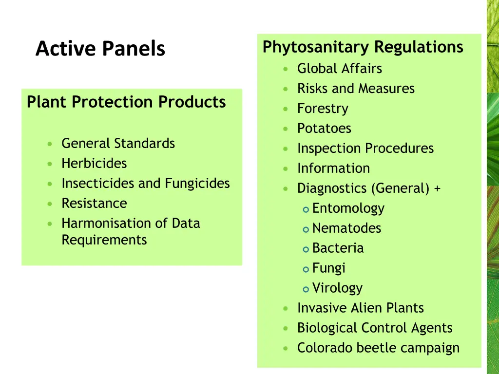 phytosanitary regulations global affairs risks