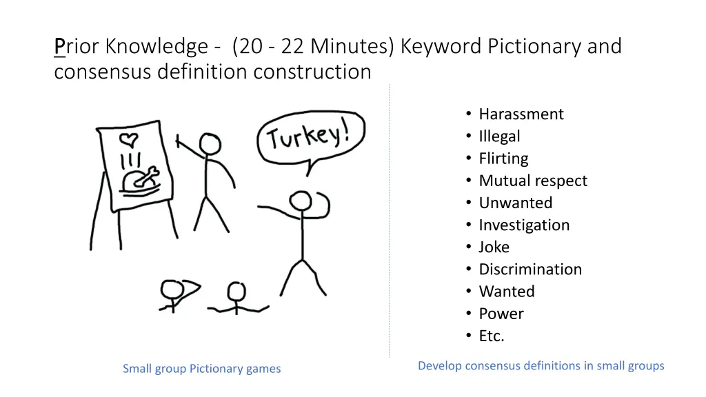 p prior knowledge 20 22 minutes keyword