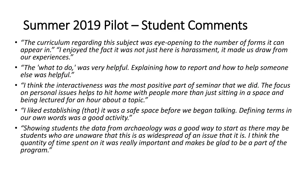 summer 2019 pilot summer 2019 pilot student 2