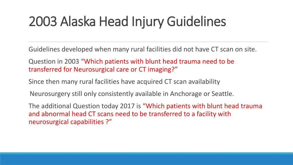 2003 alaska head injury guidelines 2003 alaska