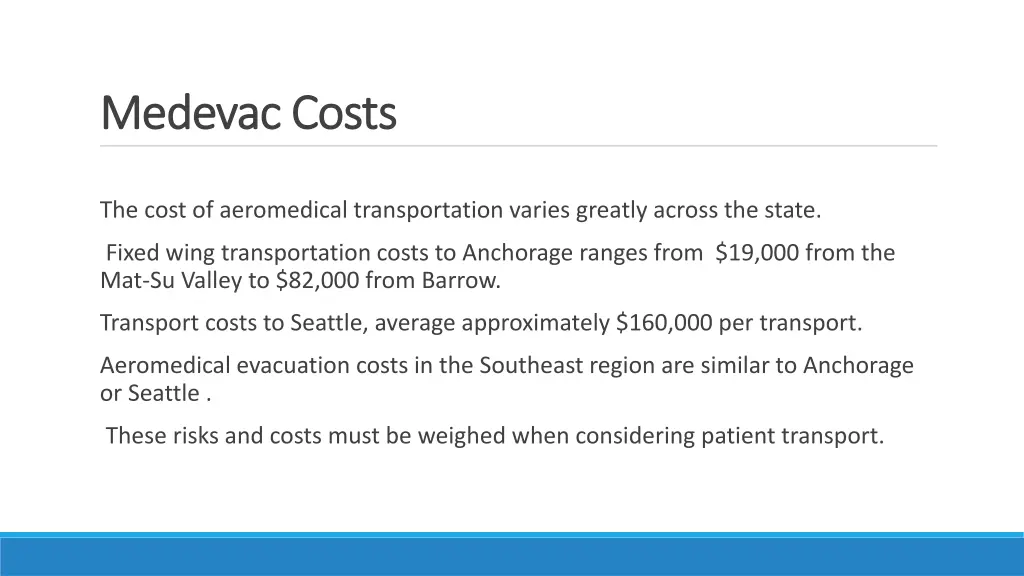 medevac costs medevac costs