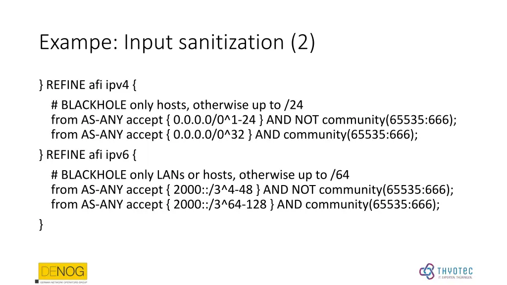 exampe input sanitization 2