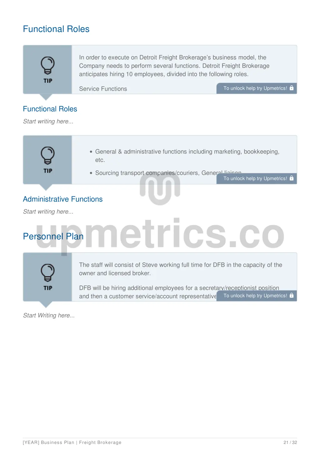 functional roles