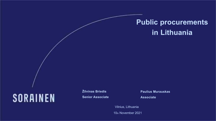 public procurements in lithuania