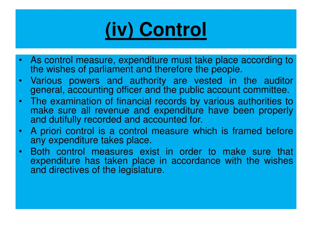 iv control 1