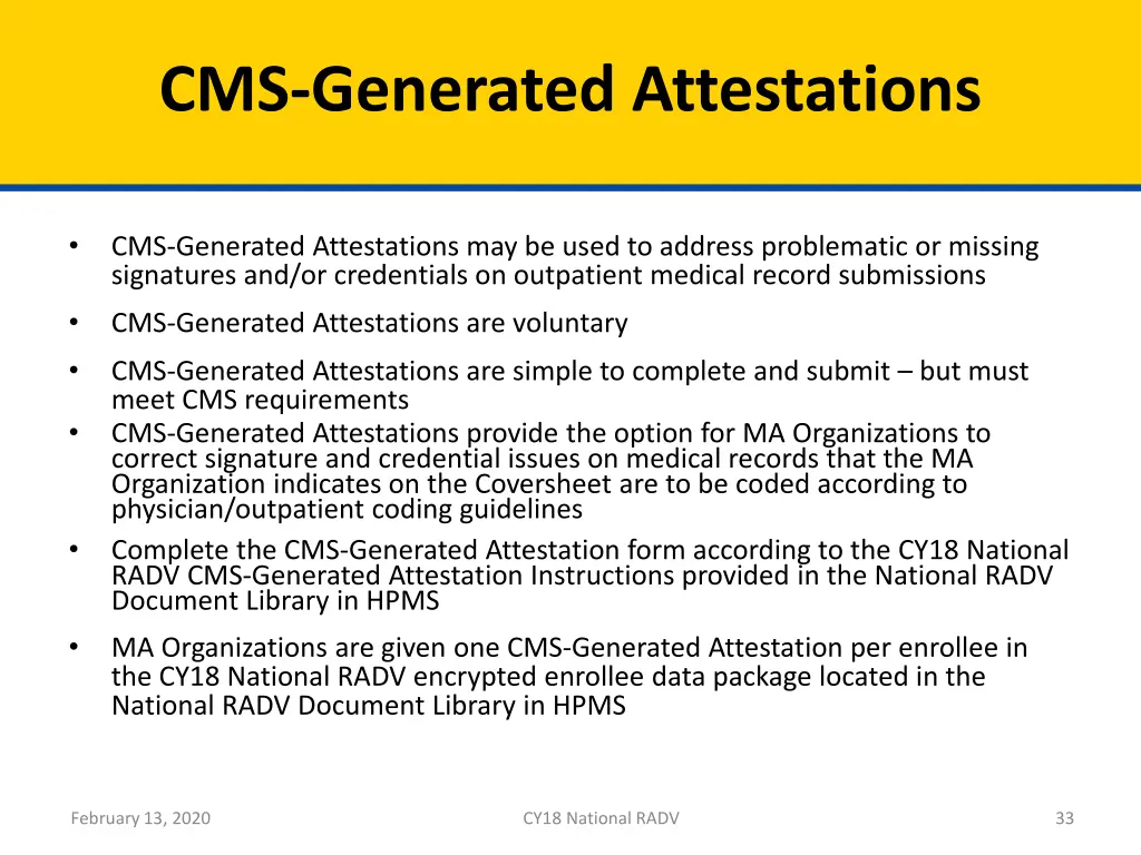 cms generated attestations 1