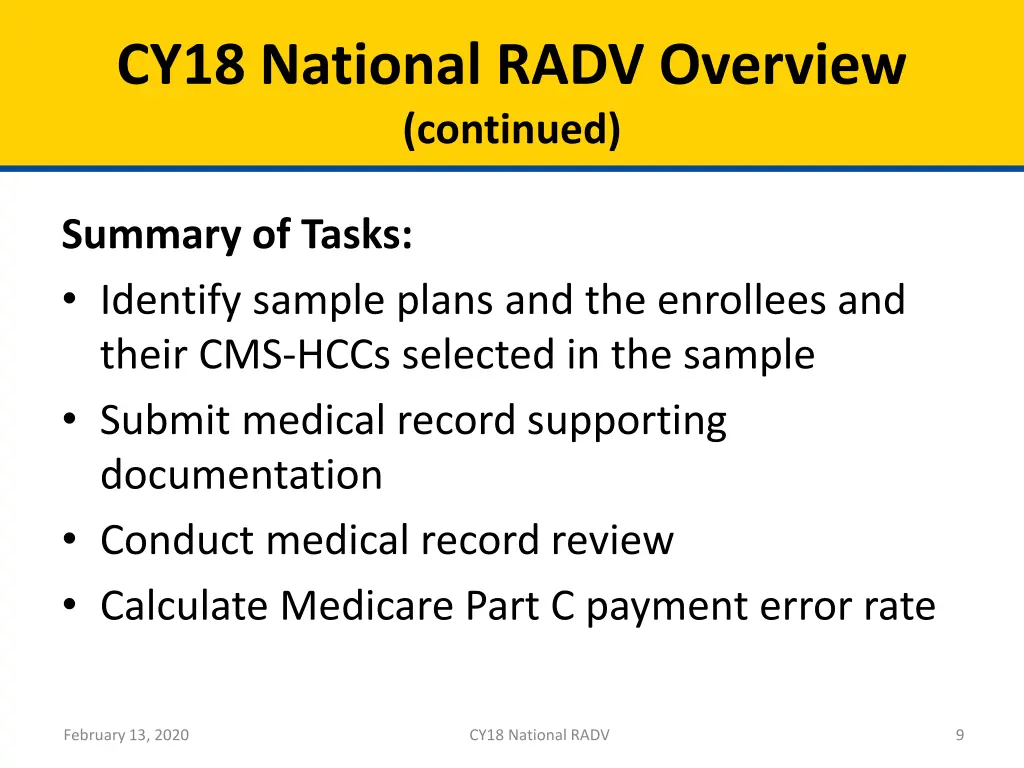 cy18 national radv overview continued 1