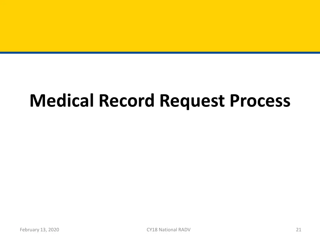 medical record request process