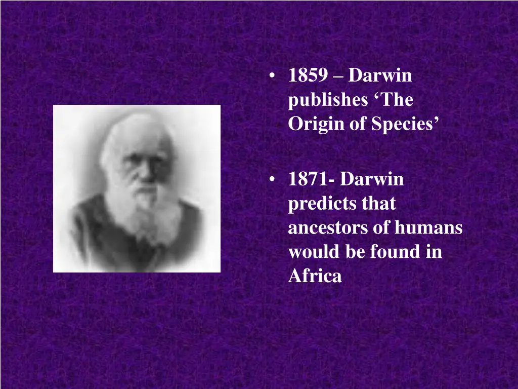 1859 darwin publishes the origin of species