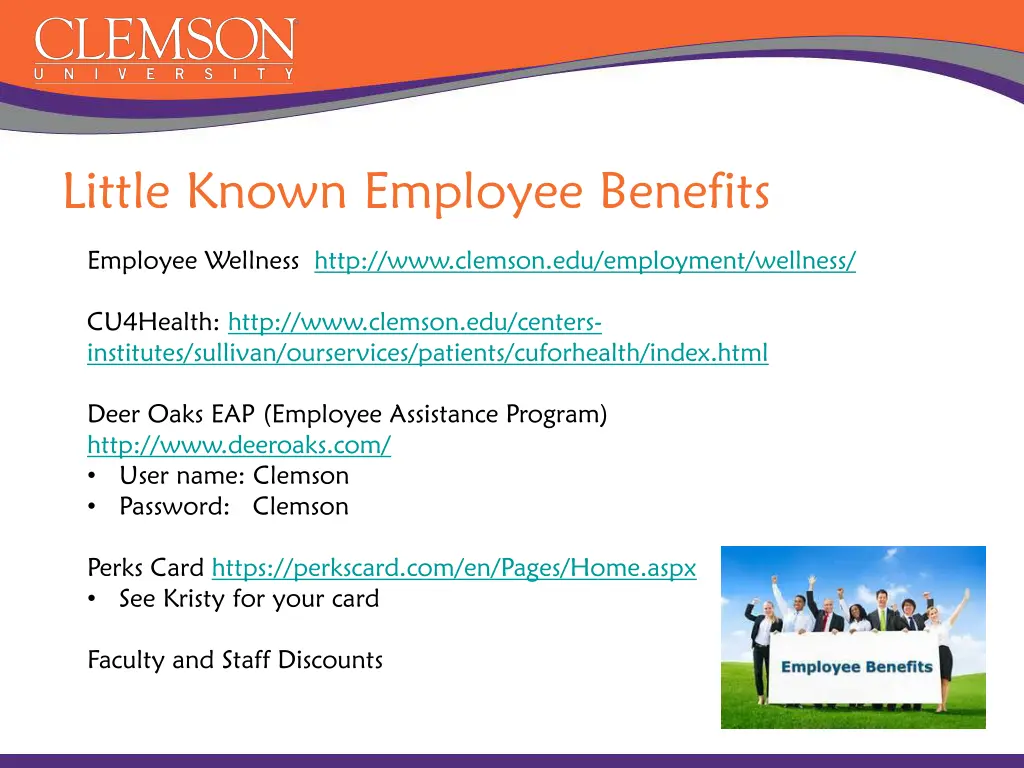 little known employee benefits