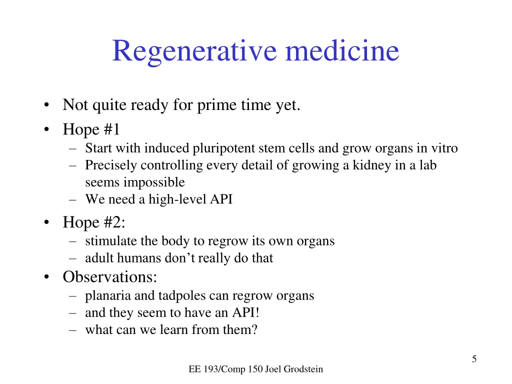 regenerative medicine 1