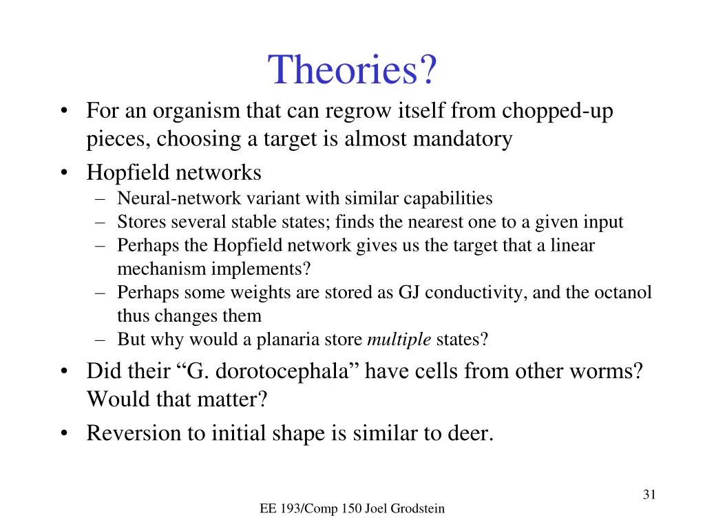 theories