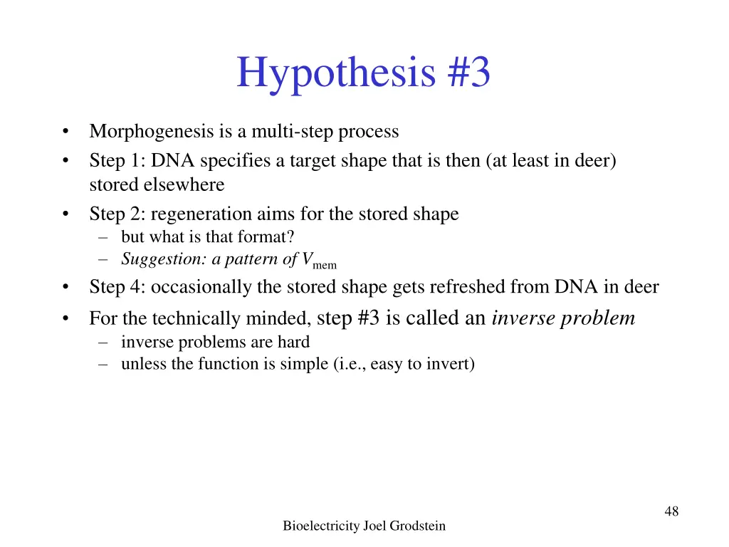 hypothesis 3