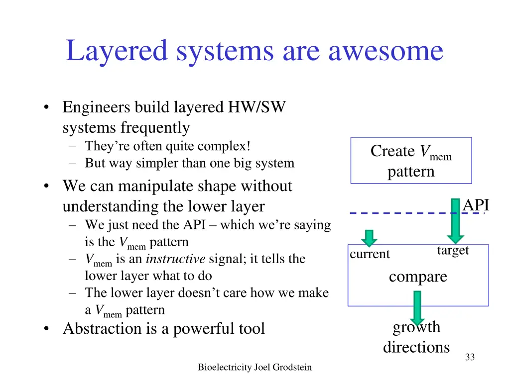 layered systems are awesome