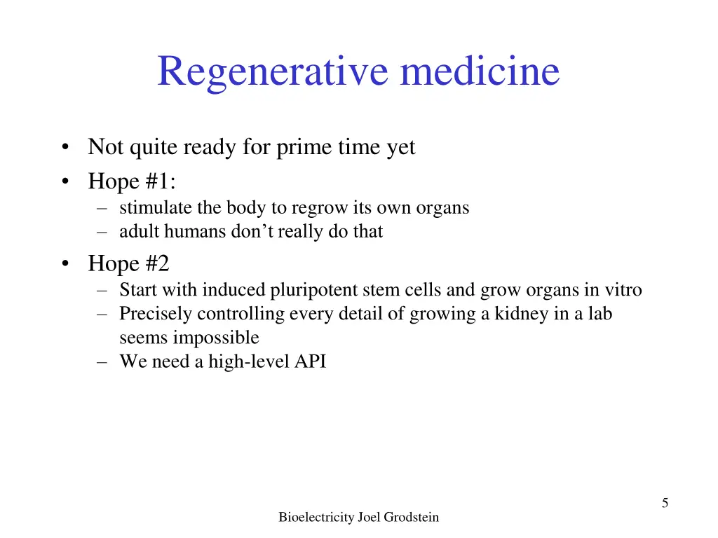 regenerative medicine 1