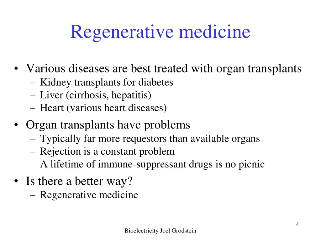 regenerative medicine