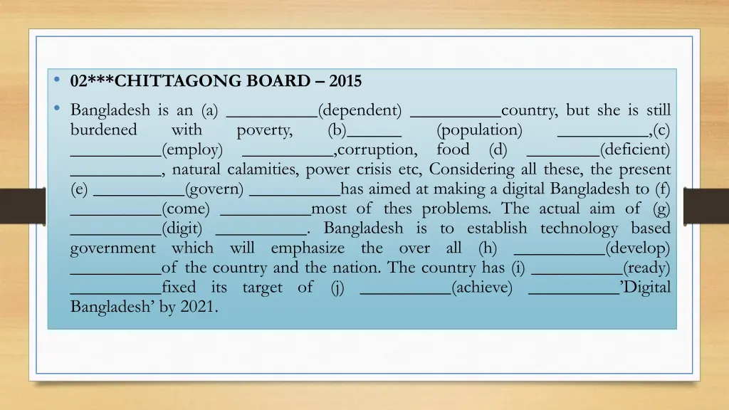 02 chittagong board 2015 bangladesh