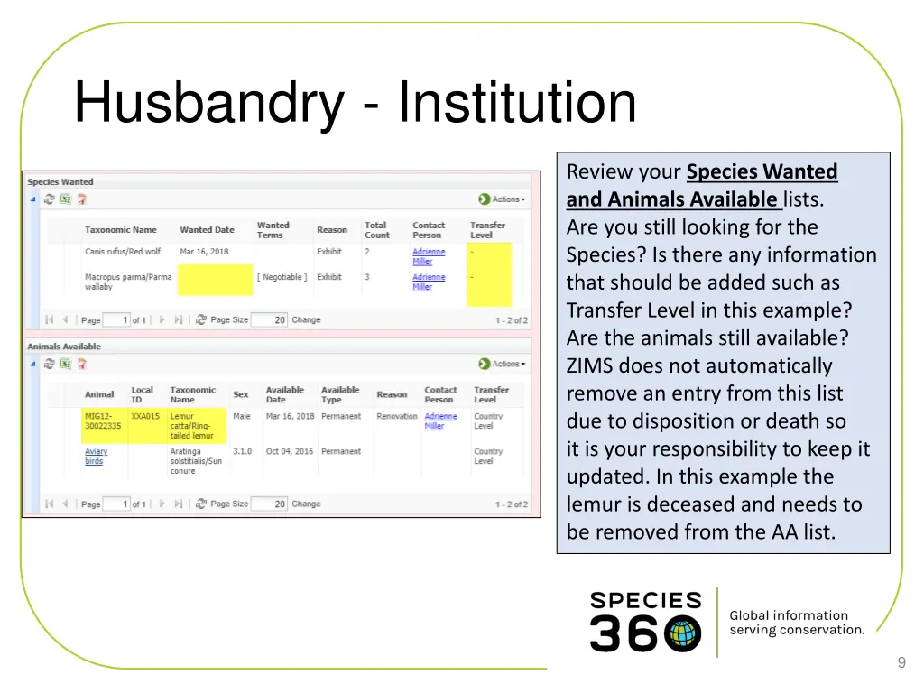 husbandry institution 5