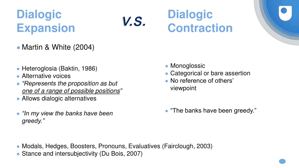 dialogic expansion