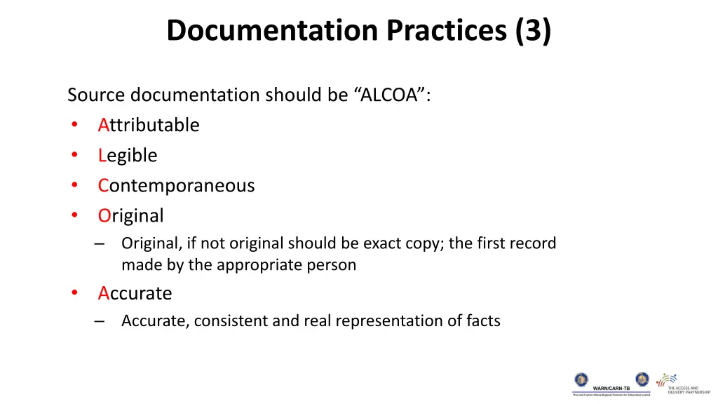 documentation practices 3