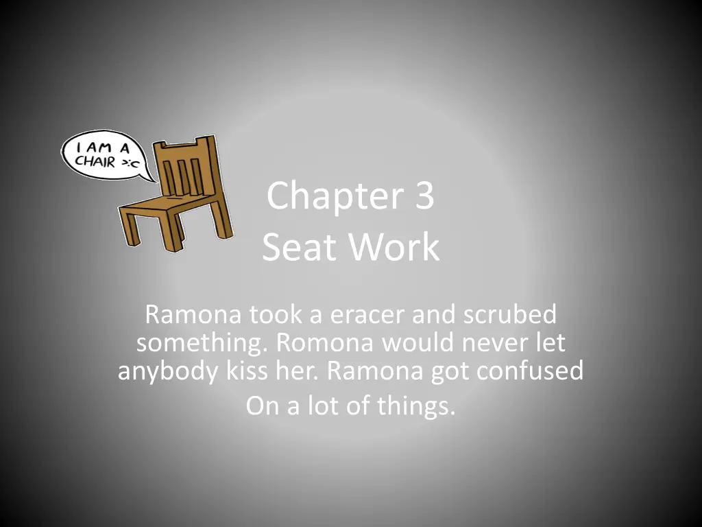 chapter 3 seat work