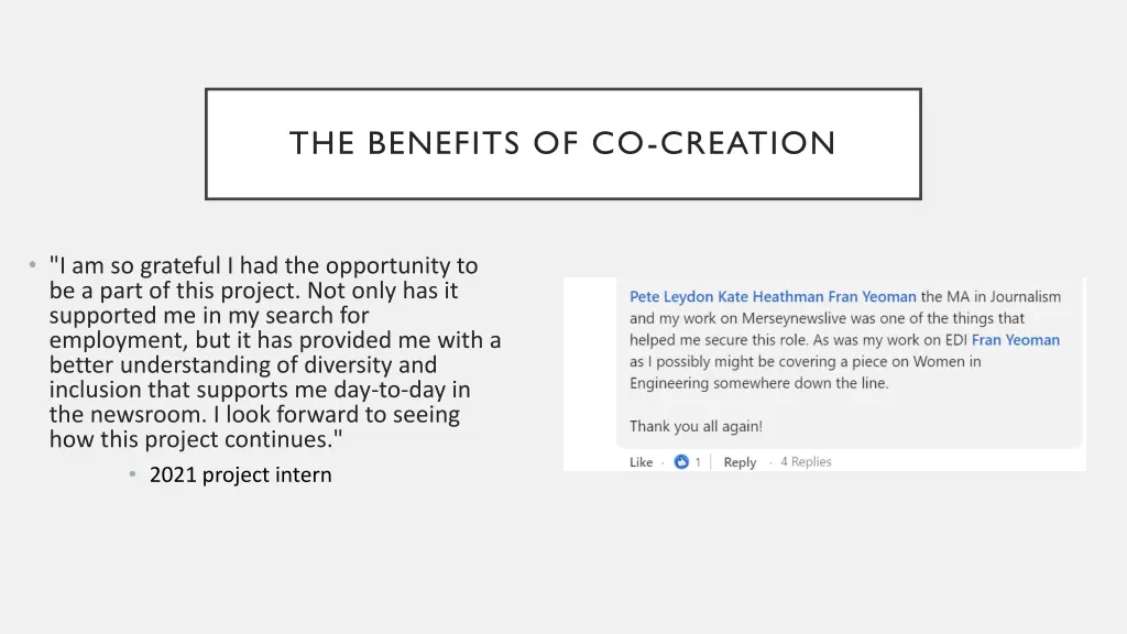 the benefits of co creation