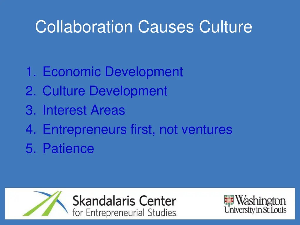 collaboration causes culture