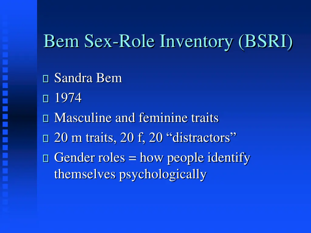 bem sex role inventory bsri