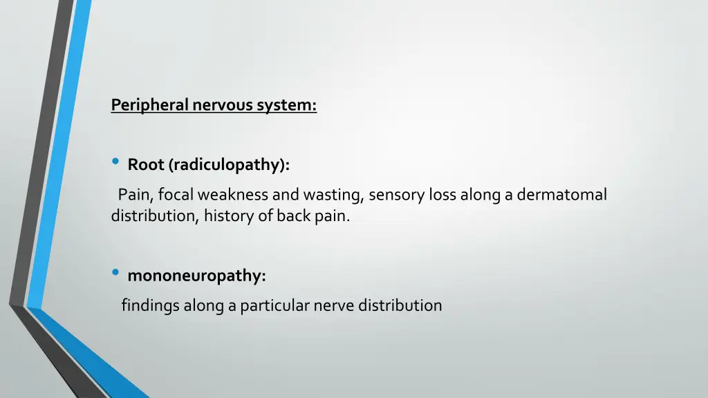 peripheral nervous system