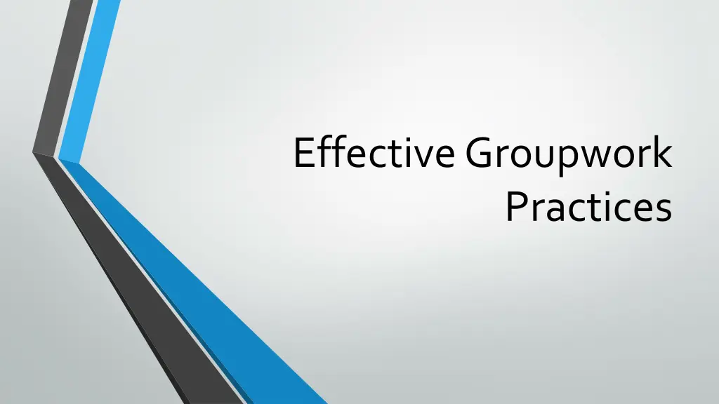 effective groupwork