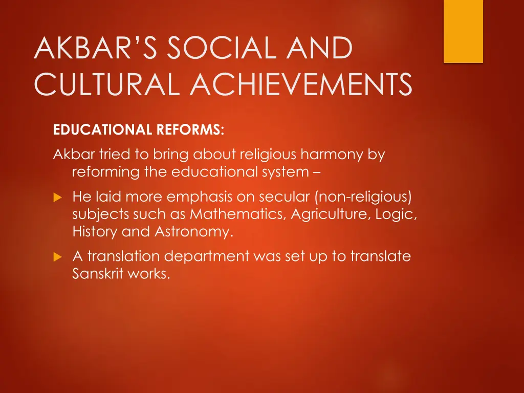 akbar s social and cultural achievements 1