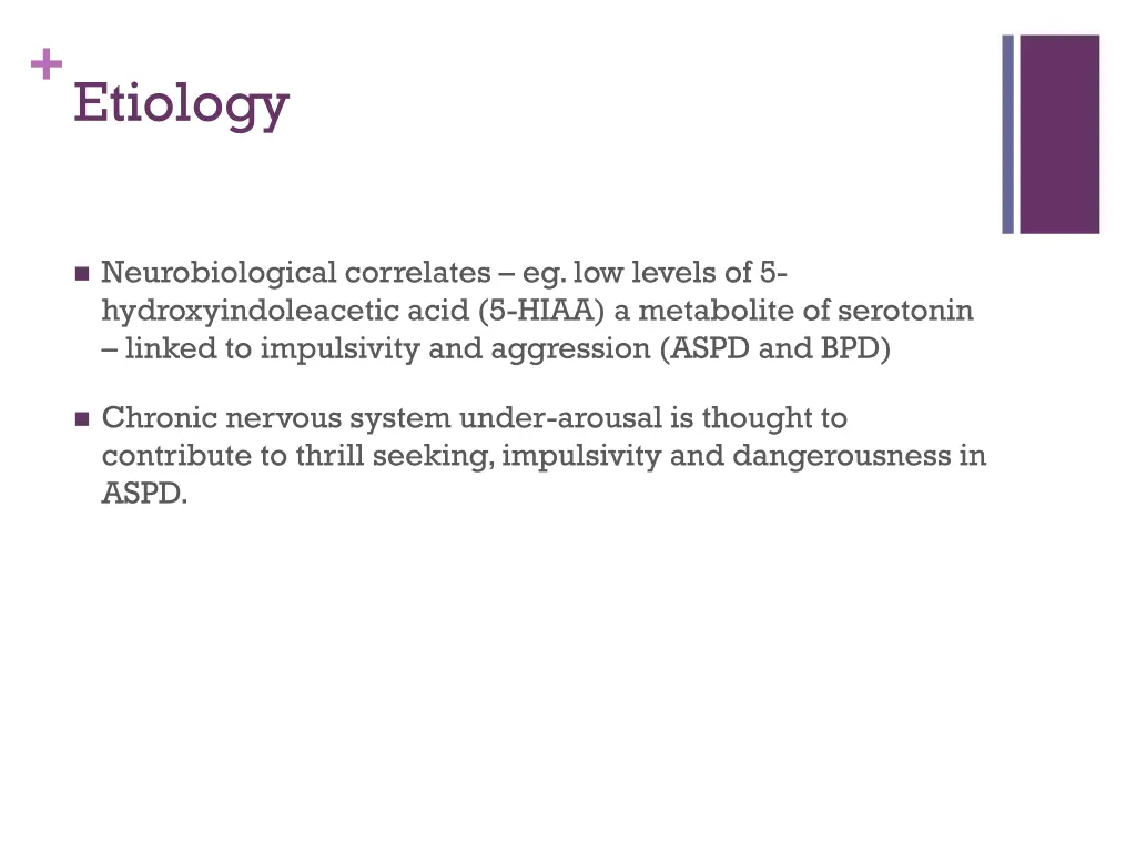 etiology 1