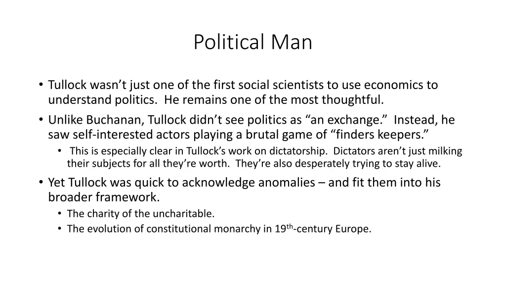 political man