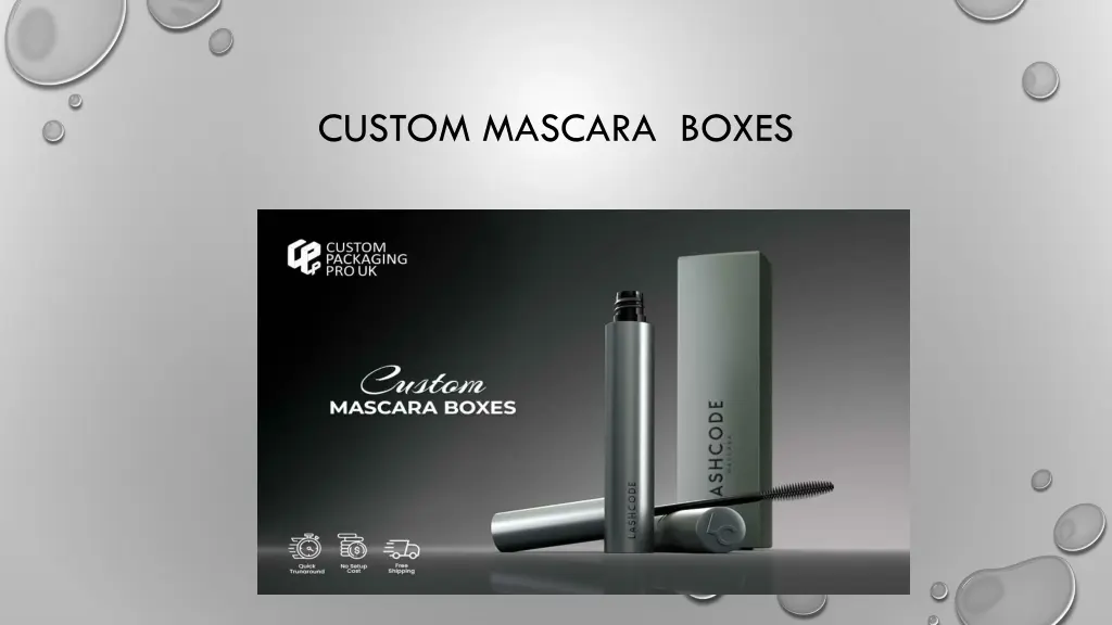 custom mascara boxes