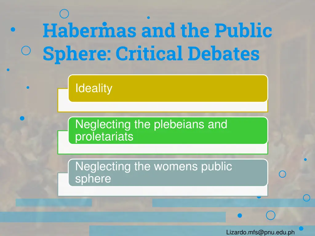 habermas and the public sphere critical debates