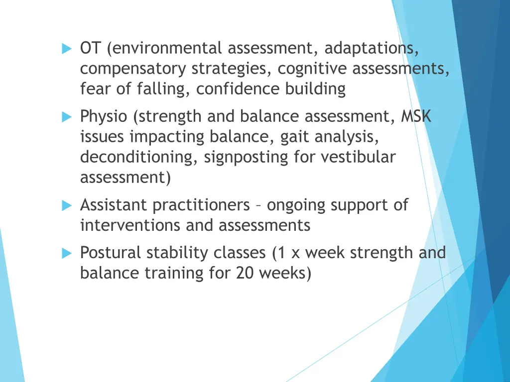 ot environmental assessment adaptations