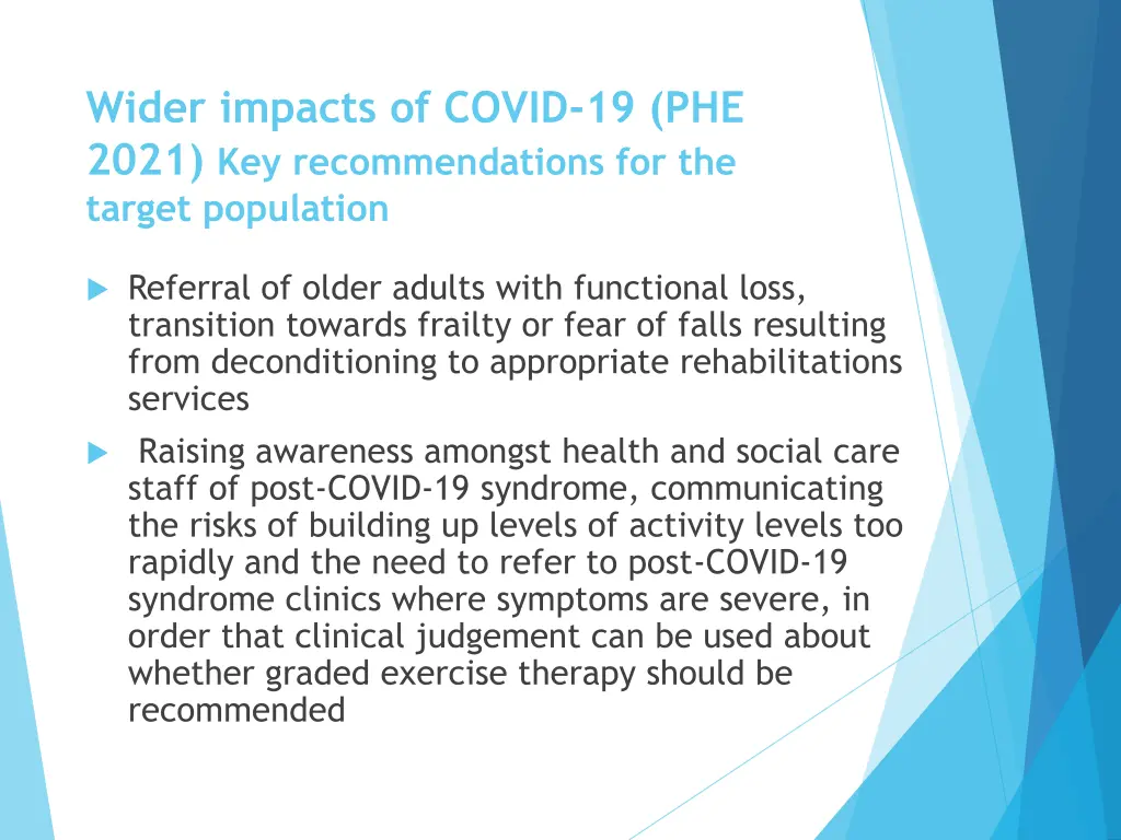 wider impacts of covid 19 phe 2021 1