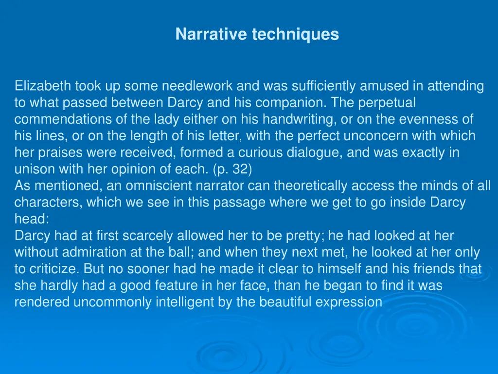 narrative techniques 1