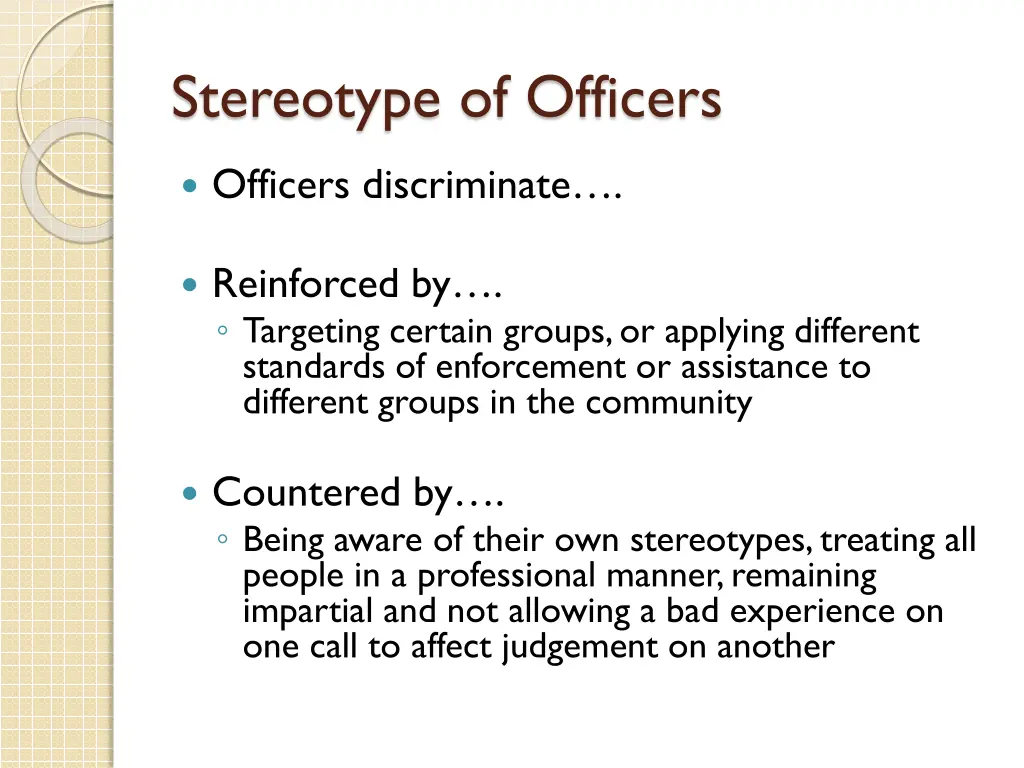 stereotype of officers 2