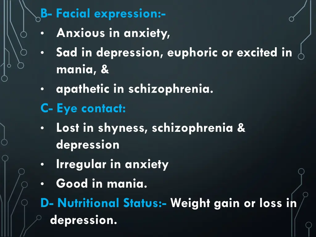 b facial expression anxious in anxiety