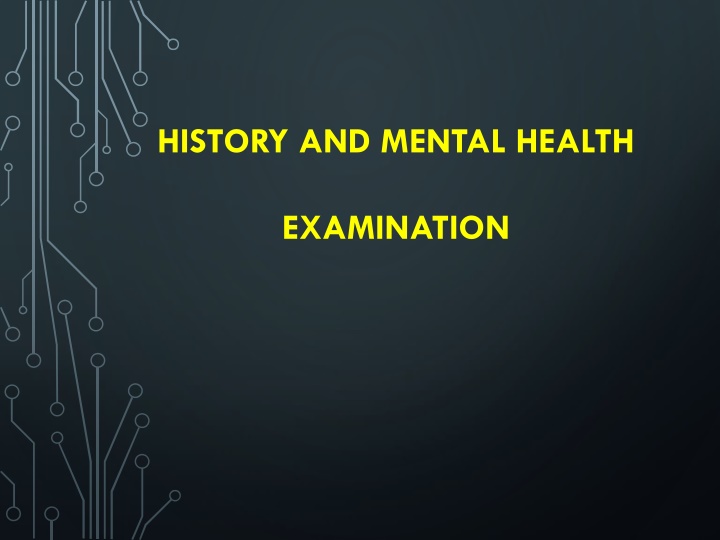 history and mental health