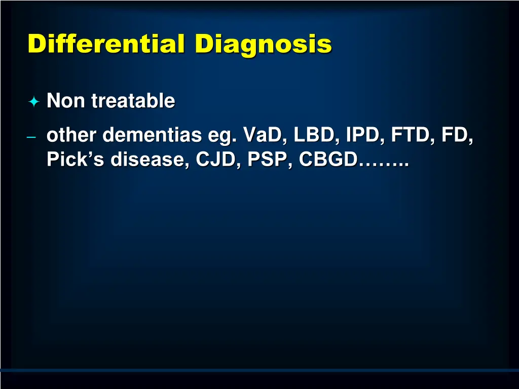 differential diagnosis 1