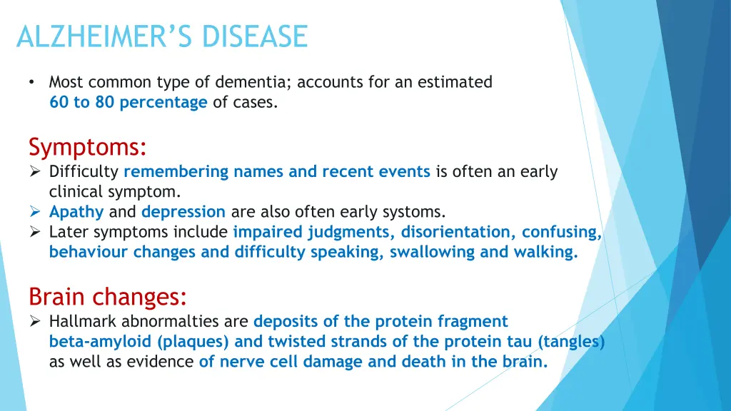 alzheimer s disease