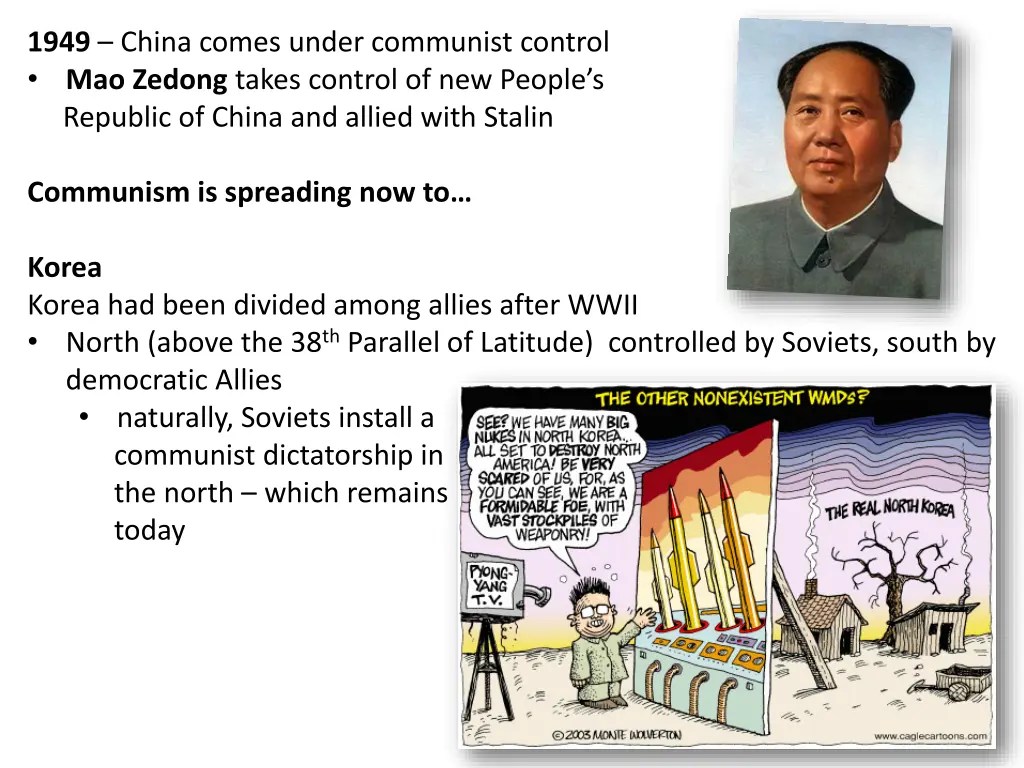 1949 china comes under communist control