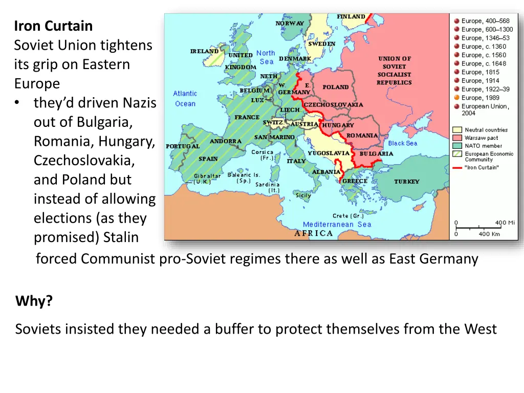 iron curtain soviet union tightens its grip