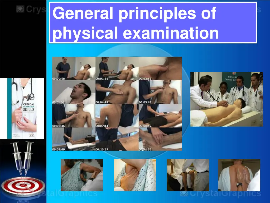 general principles of physical examination