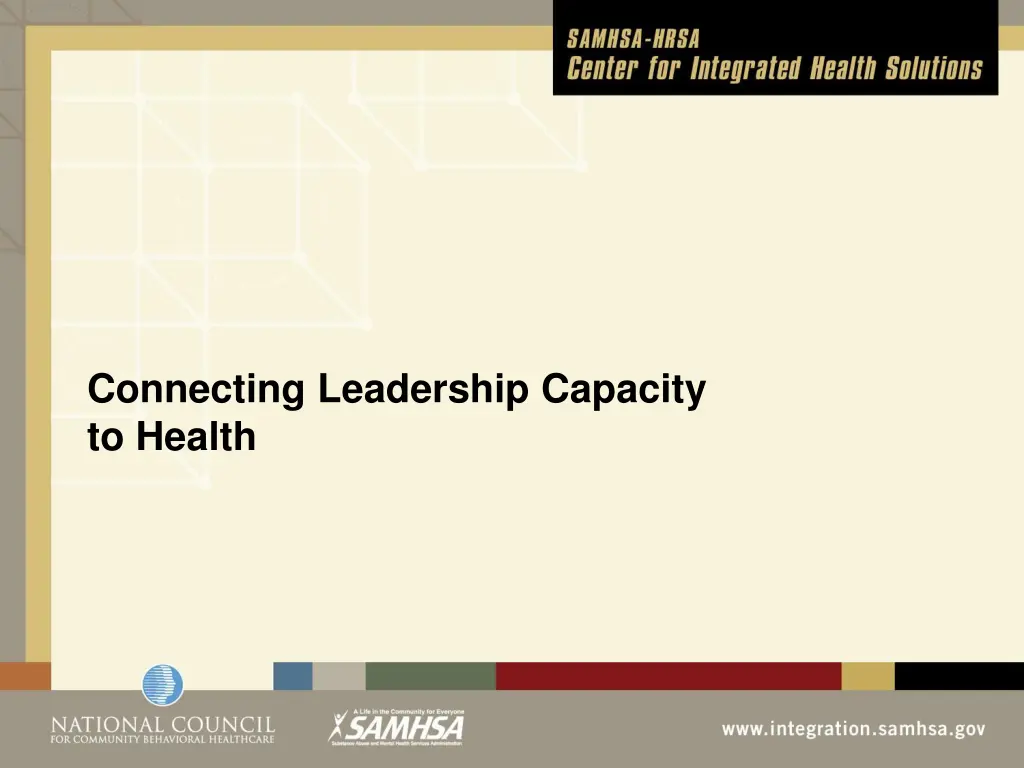 connecting leadership capacity to health