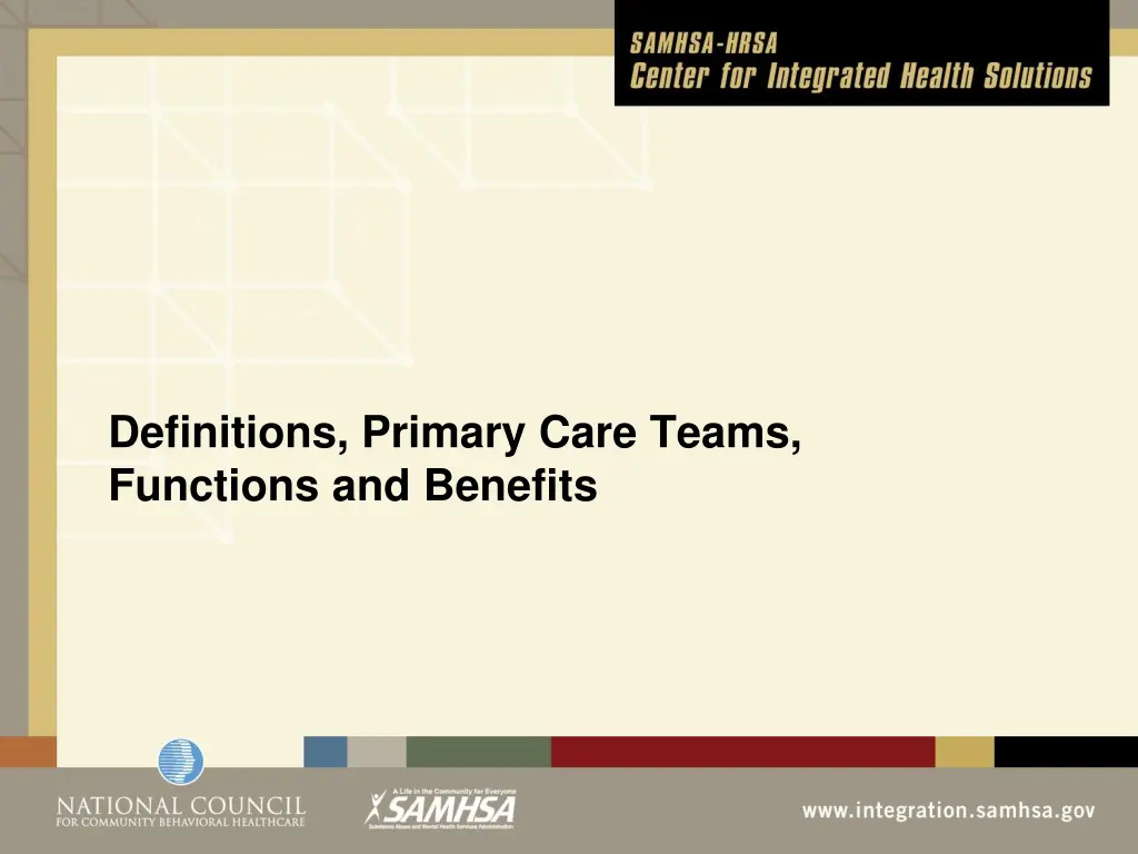 definitions primary care teams functions